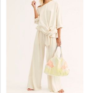 NWT Free People Lax Set Pants and Sweatshirt Size M